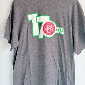 Port‎ and Company Gray 7up Graphic Tee